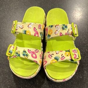 Dansko Platform Sandals with Adjustable Straps